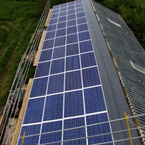 toiture photovoltaïque bâtiment agricole Anjou GPWatt solaire